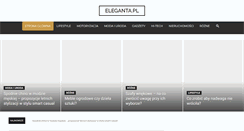 Desktop Screenshot of eleganta.pl