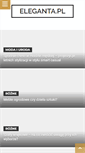 Mobile Screenshot of eleganta.pl